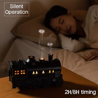 Train Shape Aromatherapy Diffuser Desktop Essential Oils